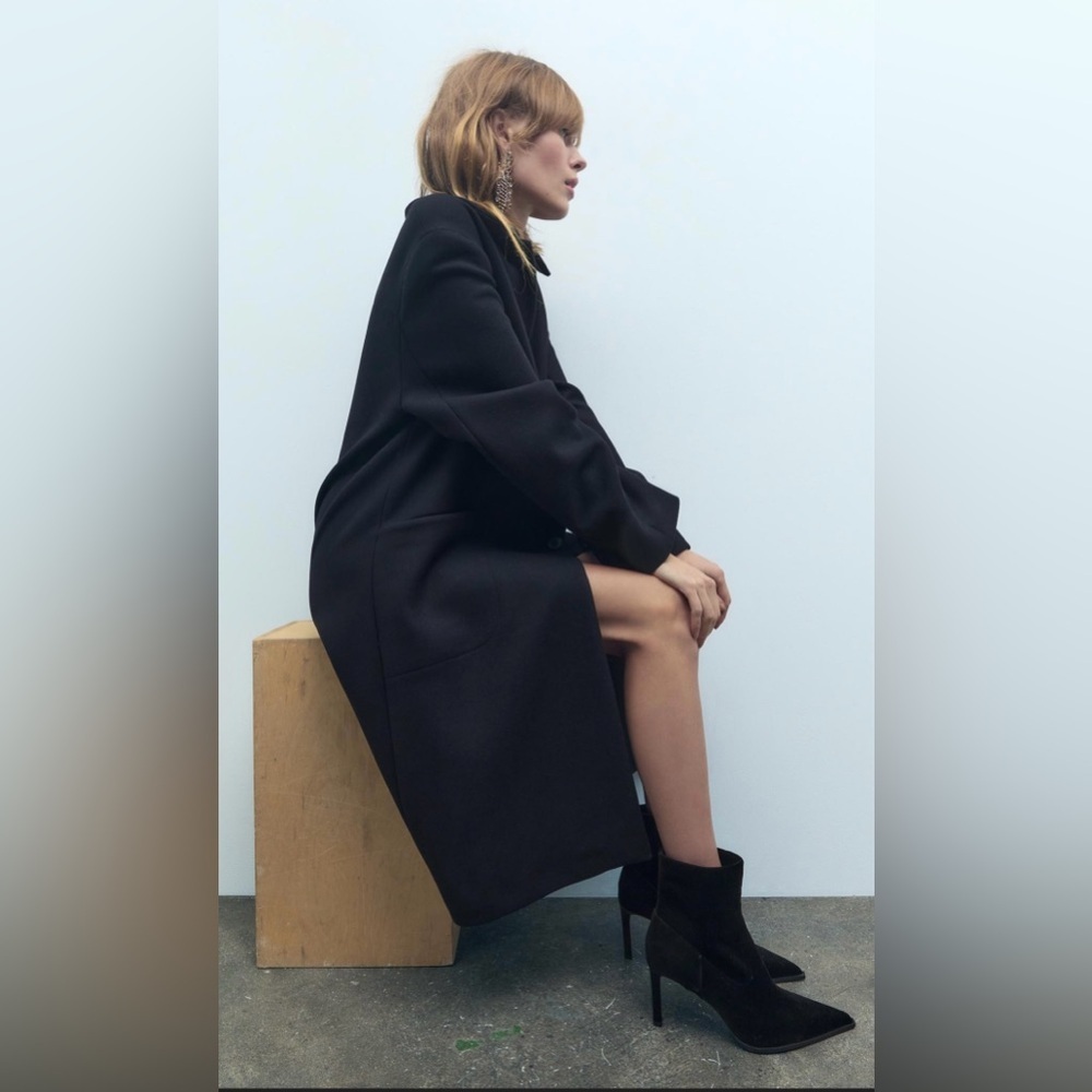 Zara Black Ankle Boots - Picture 2 of 14